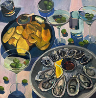 Oysters, caviar and martinis